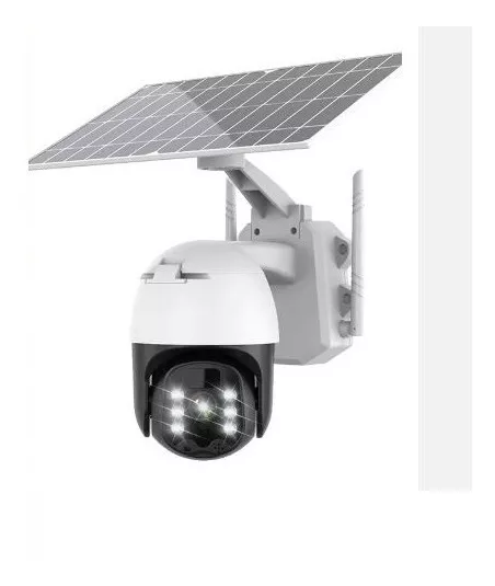 Cámara 5g Robot Ip67 Solar 1080p Tipo Domo Solar Robot 