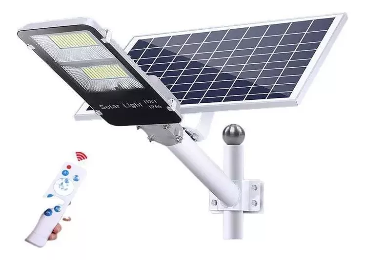 Luminaria solar integrada 200w led.