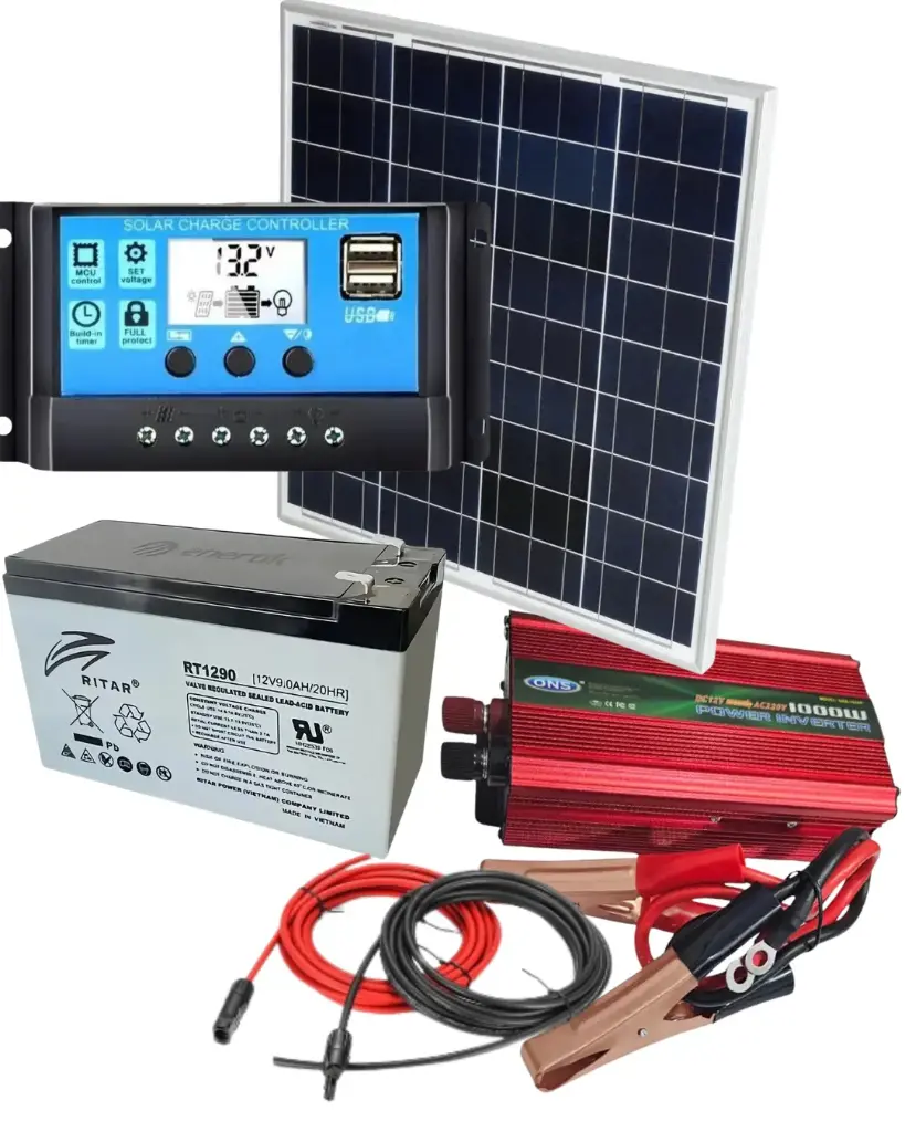 SISTEMA DE PRODUCION SOLAR 100w