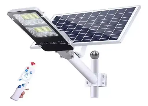 Luminaria solar integrada 200w led.