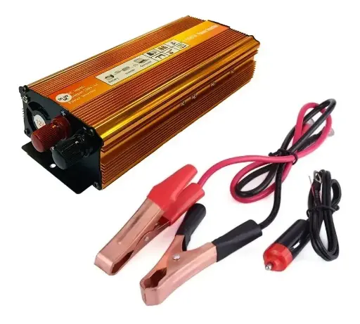 Inversor De Corriente 1500w Convertidor 12v A 220v  