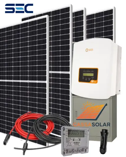 Kit solar fotovoltaico On-Grid 2.2kW 