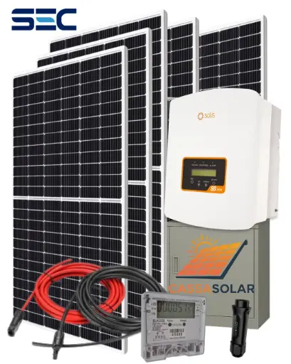 Kit solar fotovoltaico On-Grid 3.3kW 