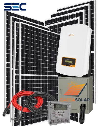 Kit solar fotovoltaico On-Grid 8,9kW